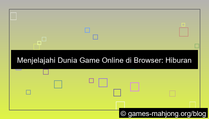 game online di browser