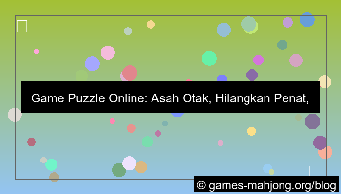 game puzzle online