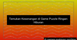 desain game puzzle ringan