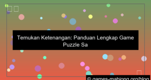ilustrasi game puzzle santai