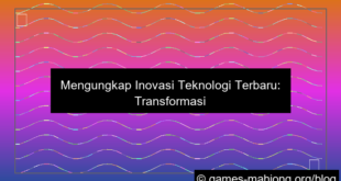 desain inovasi teknologi terbaru