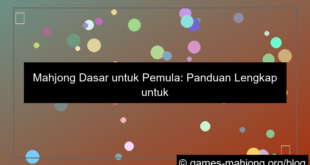 mahjong dasar untuk pemula