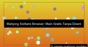 grafik mahjong solitaire browser