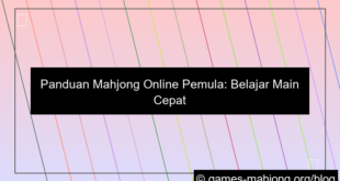 grafik panduan mahjong online pemula