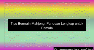 tips bermain mahjong
