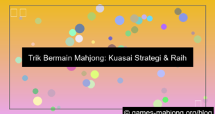 gambar trik bermain mahjong