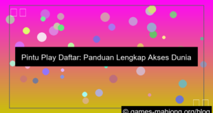visual pintu play daftar