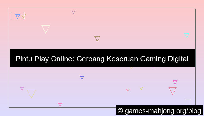 grafik pintu play online