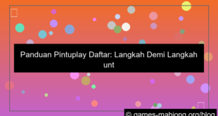 grafik pintuplay daftar