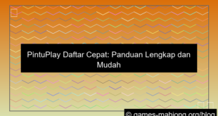 pintuplay daftar cepat