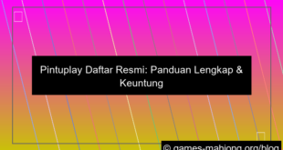 visual pintuplay daftar resmi