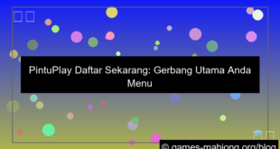 pintuplay daftar sekarang