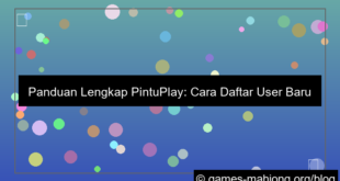 visual pintuplay daftar user baru