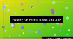 pintuplay hari ini