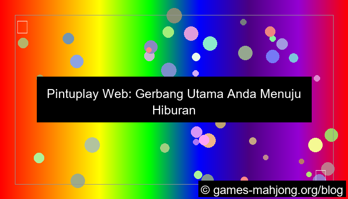 desain pintuplay web
