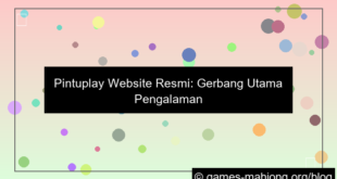 pintuplay website resmi