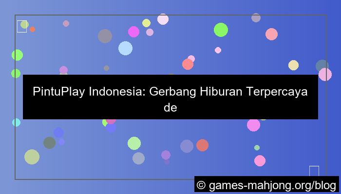 situs pintuplay indonesia