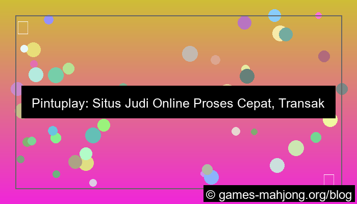 grafik situs pintuplay proses cepat