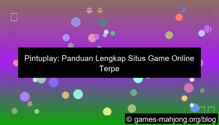 gambar situs pintuplay
