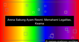 grafik arena sabung ayam resmi