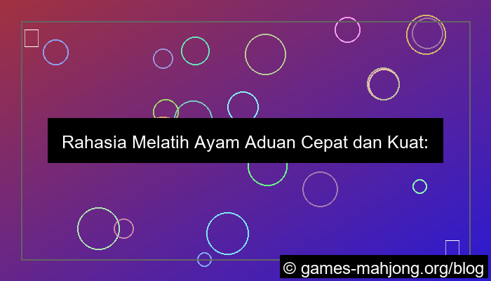 visual ayam aduan cepat