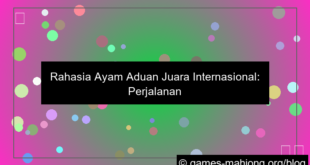 ayam aduan juara internasional