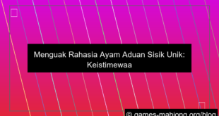 ayam aduan sisik unik