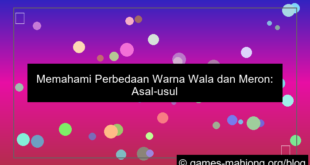 visual beda warna wala meron