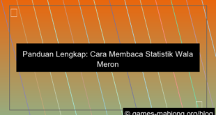 cara membaca statistik wala meron