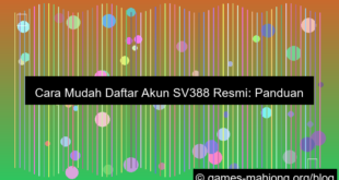 daftar akun sv388