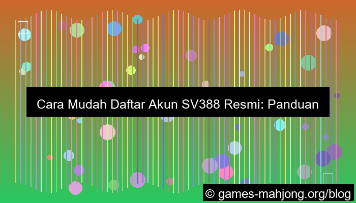 daftar akun sv388