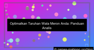 data pertandingan wala meron