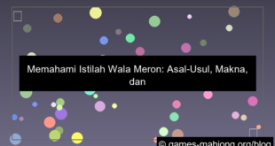 visual istilah wala meron
