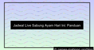 ilustrasi jadwal live sabung ayam