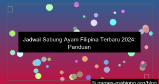 jadwal sabung ayam filipina
