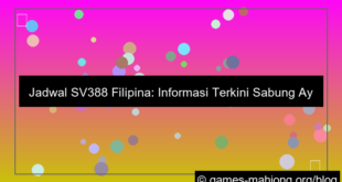 ilustrasi jadwal sv388 filipina