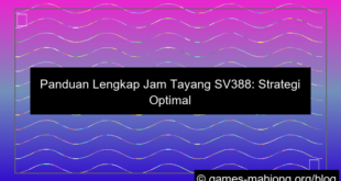 jam tayang sv388