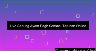 visual live sabung ayam pagi
