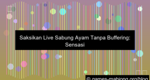 live sabung ayam tanpa buffering