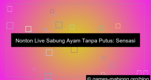 visual live sabung ayam tanpa putus