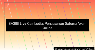 gambar live sv388 cambodia