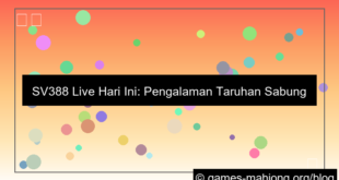 live sv388 hari ini
