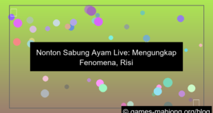 nonton sabung ayam live