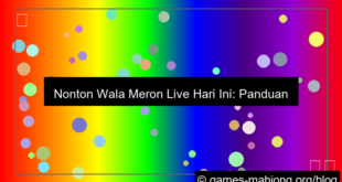 nonton wala meron live