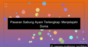 grafik pasaran sabung ayam terlengkap