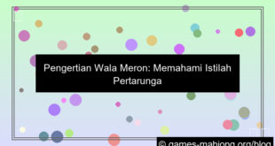 grafik pengertian wala meron