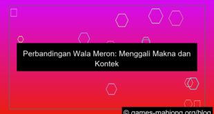 ilustrasi perbandingan wala meron