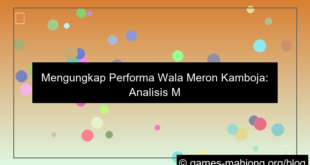 desain performa wala meron cambodia