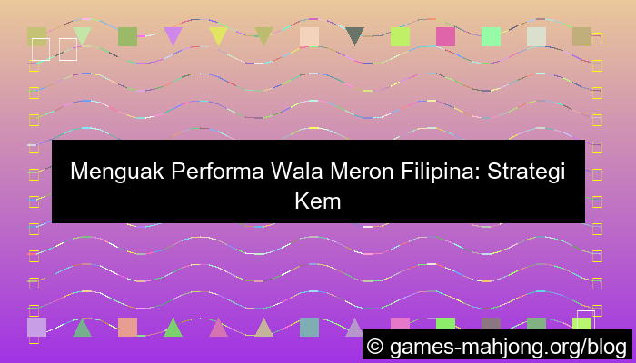 performa wala meron filipina
