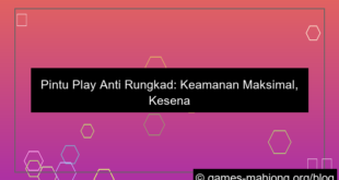 pintu play anti rungkad